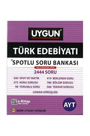 Sadık Uygun Ayt Spotlu Türk Edebiyatı