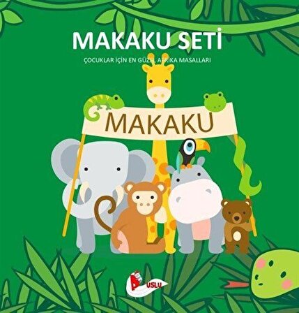 Makaku Set (Çocuklar İçin Afrika Masalları) / Enzo İkah