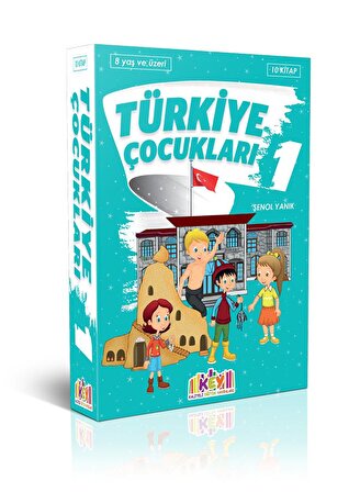 Türkiye Çocukları 1 (10 Kitap) - Şenol Yanık - Kaliteli Eğitim Yayınları 