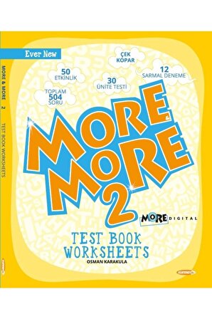 More And More 2 Sınıf English Fenomen Test Book Worksheets