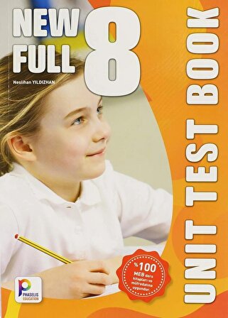 8. Sınıf New Full Unit Test Book Phaselis Education