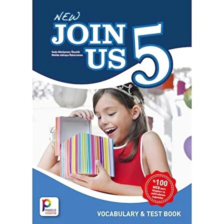 5. Sınıf New Joın Us Vocabulary Test Book Phaselis Education