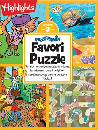 Puzzlemania Favori Puzzle 4'lü Set
