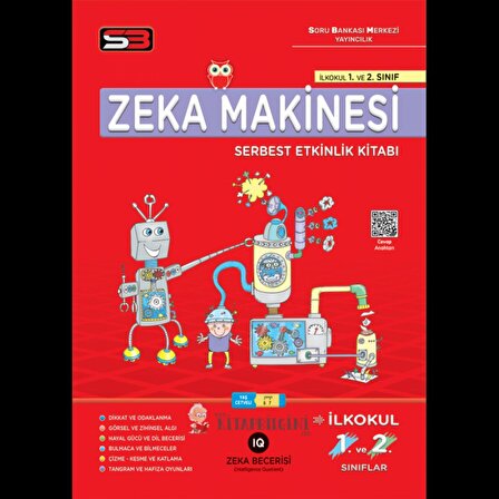 SBM 1. ve 2. Sınıf Zeka Makinesi Serbest Etkinlik Kitabı