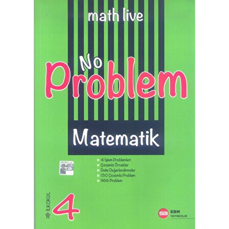 4. Sınıf Matematik Math Live No Problem Soru Bankası