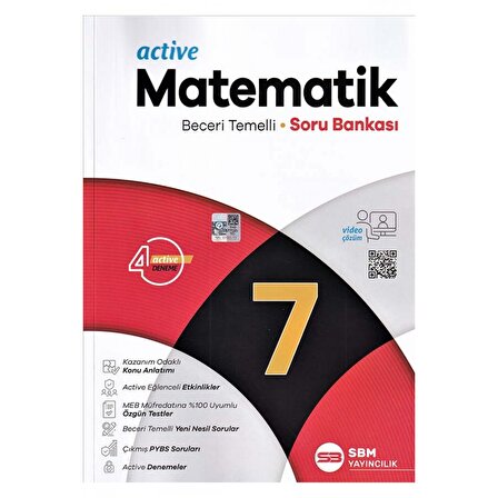 SBM  7. Sınıf Active Matematik Soru Bankası (Beceri Temelli)