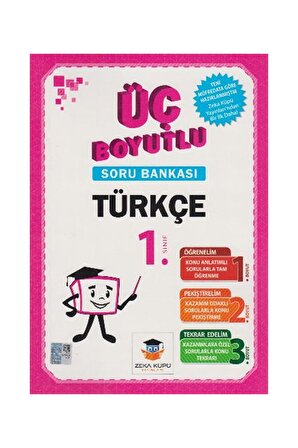 Zeka Küpü  1.Sınıf Türkçe Üç Boyutlu Soru Bankası