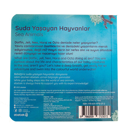 ebebek Suda Yaşayan Hayvanlar Kitap