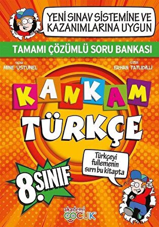 Kankam 8. Sınıf Türkçe Tamamı Çözümlü Soru Bankası