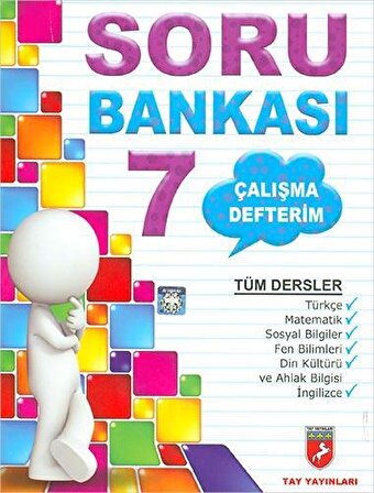 Tay Yayınları 7.Sınıf Tüm Dersler Soru Bankası Çalışma Defterim