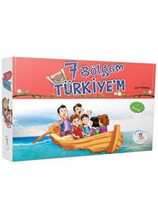 7 Bölgem Türkiye'm - Zafer Özdemir - 5 Renk Yayınları