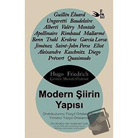Modern Şiirin Yapısı / Ebabil Yayınları / Hugo Friedrich