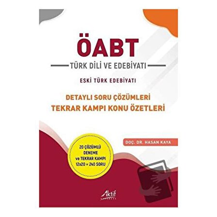 ÖABT Türk Dili ve Edebiyatı Detaylı Soru Çözümleri Tekrar Kampı Konu Özetleri