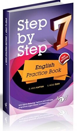 Step by Step 7: English Practice Book (CDli) - D. Arzu Kaptan - Harf Eğitim Yayıncılık