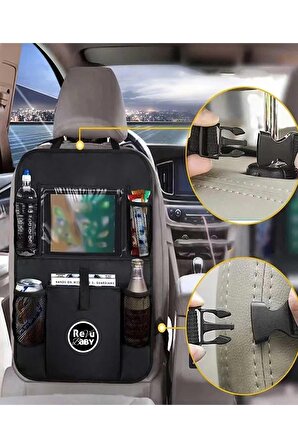 Araç Koltuk Arkası Organizer Tablet Telefon Tutucu Araba Içi Düzenleyici Oto Koltuk Tutucu