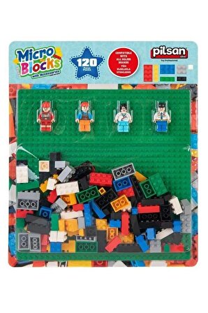 Aksesuarlı Mikro Bloklar 120 Parça