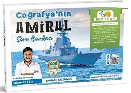 KPSS Coğrafya nın Amiral Soru Bankası Mehmet Eğit