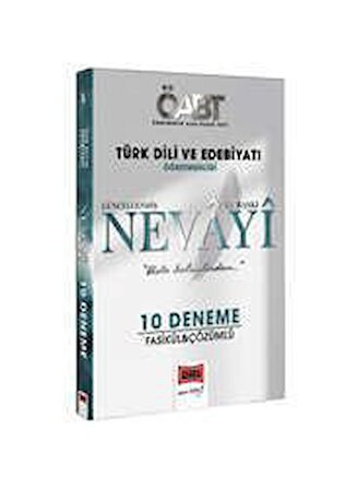 Yargı Yayınları 2023 KPSS ÖABT Nevayi Türk Dili ve Edebiyatı 10 Fasikül Deneme Tamamı Çözümlü