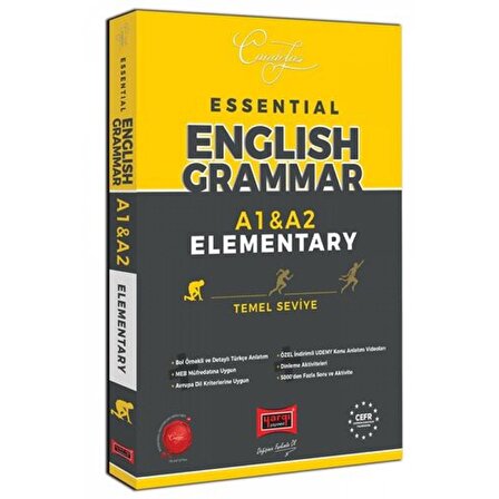 Yargı Yayınları Essential English Grammar A1 A2 Elementary Temel Seviye