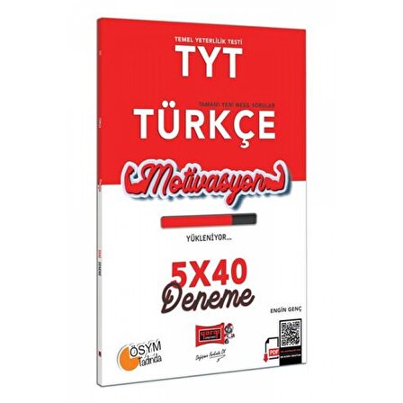 Yargı Yayınları TYT Motivasyon Denemeleri 5x40 Türkçe Denemesi 
