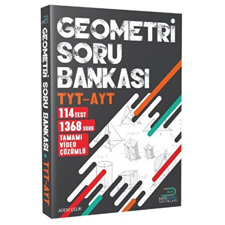 Dersmarket Yayınları Tyt-Ayt Geometri Soru Bankası