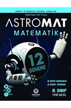 Astromat 8. Sınıf Yeni Nesil Matematik 12'li Deneme