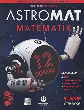 Astromat 5. Sınıf Yeni Nesil Matematik 12'li Deneme