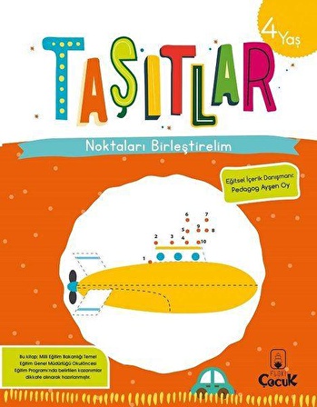 Noktaları Birleştirelim - Taşıtlar 4 Yaş