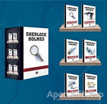 Sherlock Holmes - Büyüteç (6 Kitap Kutulu Set)