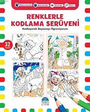 Renklerle Kodlama Serüveni 6 - Kerem Altındağ - Martı Çocuk Yayınları