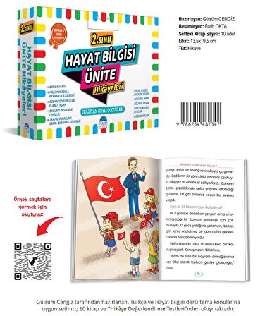 Martı Çocuk Yayınları 2 . Sınıf Hayat Bilgisi Ünite Hikayeleri