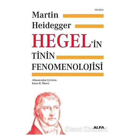 Hegelin Tinin Fenomenolojisi - Ciltli