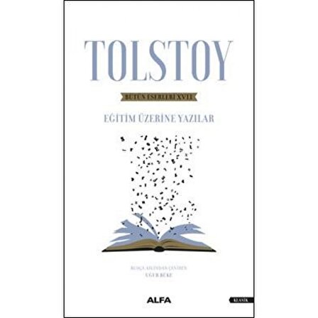 Tolstoy 17 -Eğitim Üzerine Yazılar