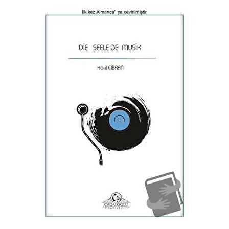 Die Seele De Musik / Cağaloğlu Yayınevi / Halil Cibran
