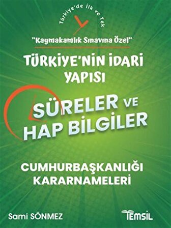 Kaymakamlık Sınavına Özel / Türkiye'nin İdari Yapısı / Sami Sönmez