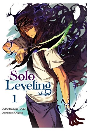 Solo Leveling Manga Cilt 1 (2. Hamur - Ana Kapak)