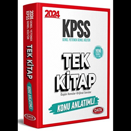 KPSS Genel Yetenek - Genel Kültür Tek Kitap Konu Anlatımlı