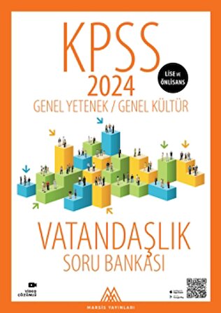 KPSS GKGY Vatandaşlık Soru Bankası Lise ve Önlisans