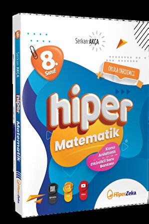 Hiperzeka Yayınları 8. Sınıf Hiper Matematik Konu Anlatımlı Soru Banka