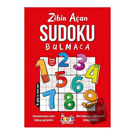 Zihin Açan Sudoku Bulmaca / Bıcırık Yayınları / Kolektif