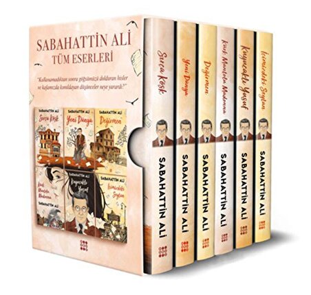 Sabahattin Ali Tüm Eserleri - (6 Kitap Kutulu Set)