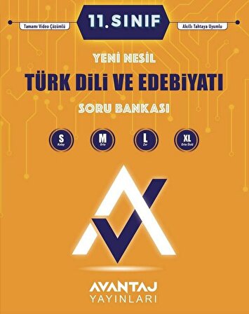 Avantaj 11. Sınıf Türk Dili ve Edebiyatı Soru Bankası