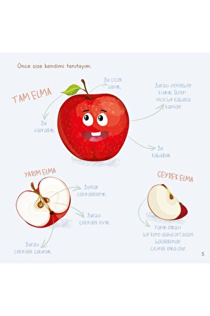 Elma Nasıl Oluşur - Oluşum Hikâyeleri - Okul Öncesi Kitabı