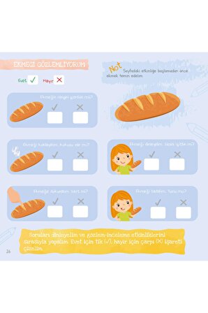 Ekmek Nasıl Yapılır - Oluşum Hikâyeleri - Okul Öncesi Kitabı