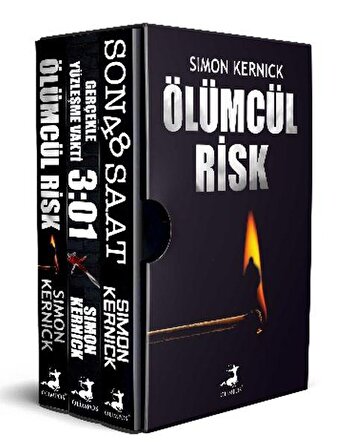 Simon Kernick Seti - Geri Sayım Başladı - 3 Kitap Takım