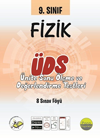 Pano 9.Sınıf Fizik Ünite Değerlendirme Sınavı