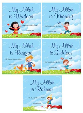 The Beautiful Names Of Allah 1 - 5 Book Set