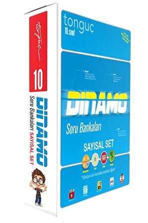 10. Sınıf Dinamo SÖZEL ve SAYISAL Soru Bankası Seti - Tonguç Yayınları