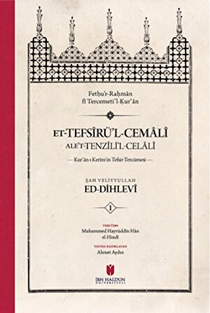 et-Tefsiru'l-Cemali ale't-Tenzili'l-Celali Kur'an-ı Kerim'in Tefsir-Tercümesi (4 Cilt, Karton Kapak)
