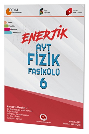 Karaağaç Yayınları Enerjik Tyt Fizik
Fasikülü - 6